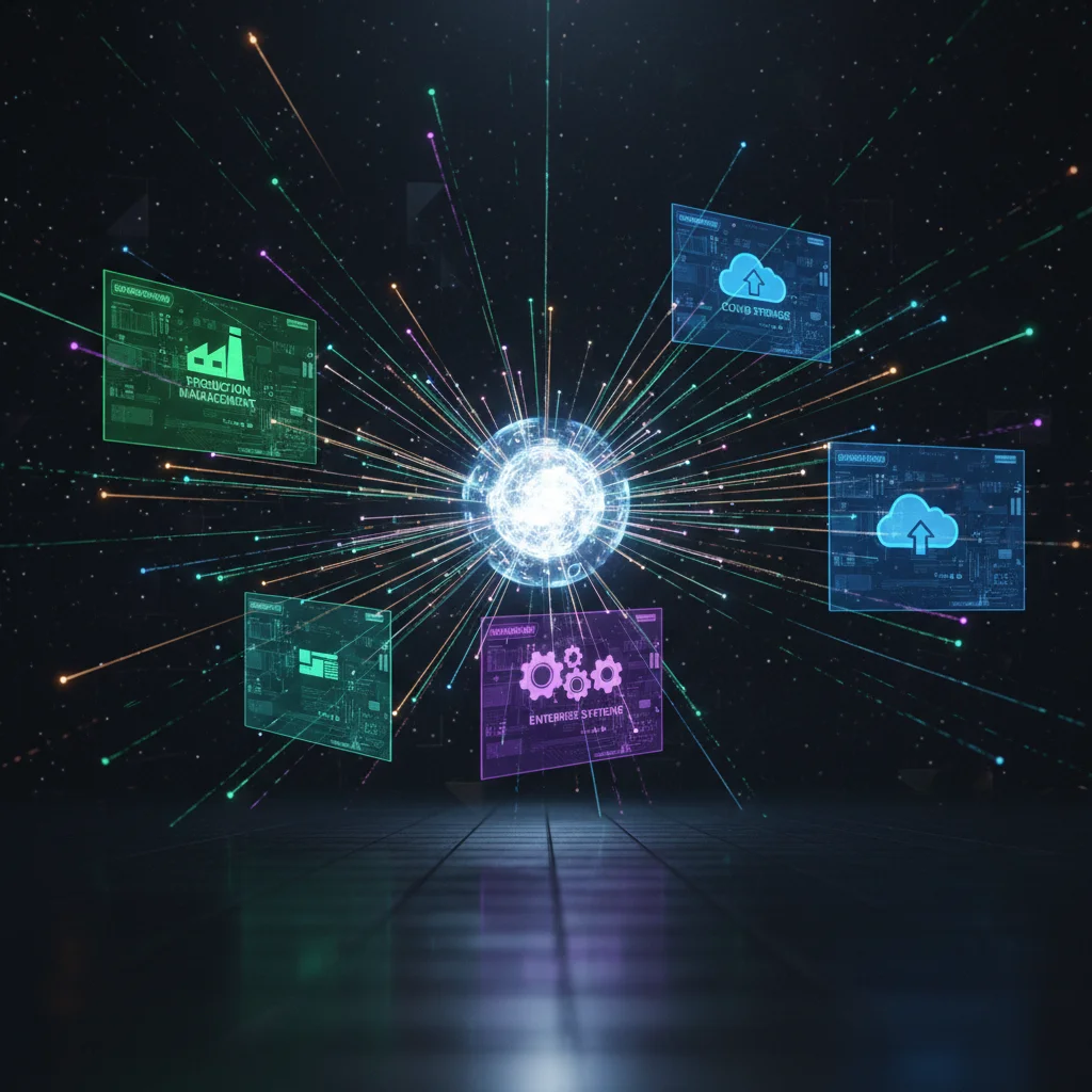 Integration ecosystem network map