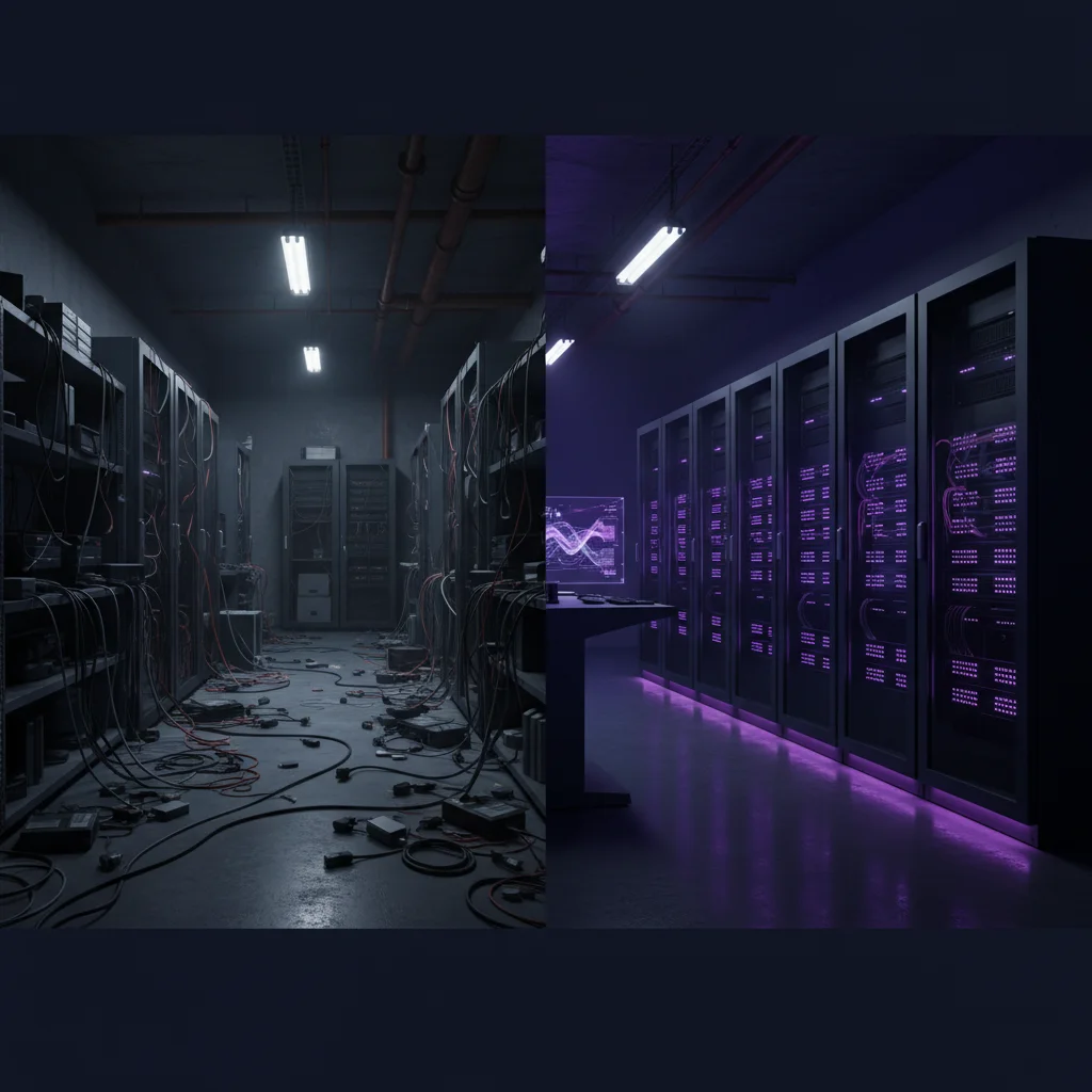 Fragmented storage infrastructure transformed into organized media operations